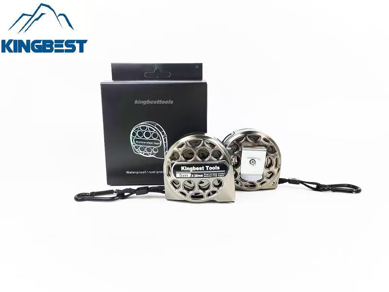 Promotion!Waterproof Stainless Steel Measuring Tape Meter 5M Metal Hollow Tape -Free Shipping To US Mainland Only A01
