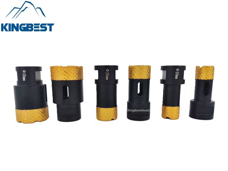 High segment Bits Brazed Diamond Bits Ordered Arrangement Drill Bit Hole Drilling Golden Segment