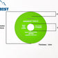 Glass Cutting Discs Green Glass Discs Blades For Cutting Glass Porcelain