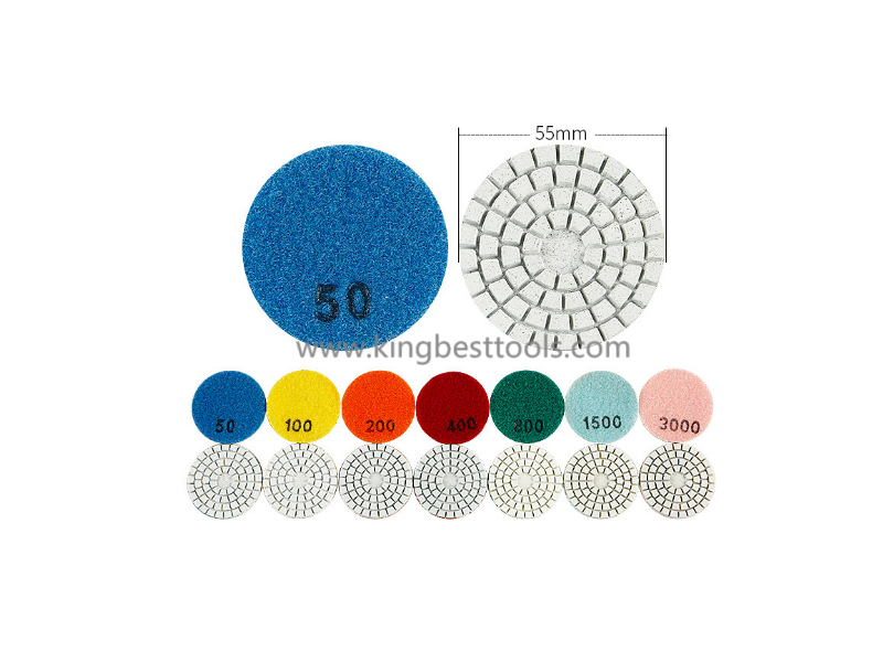 2 inch Wet Polishing Pads/Sandpapers ~~Backer for free