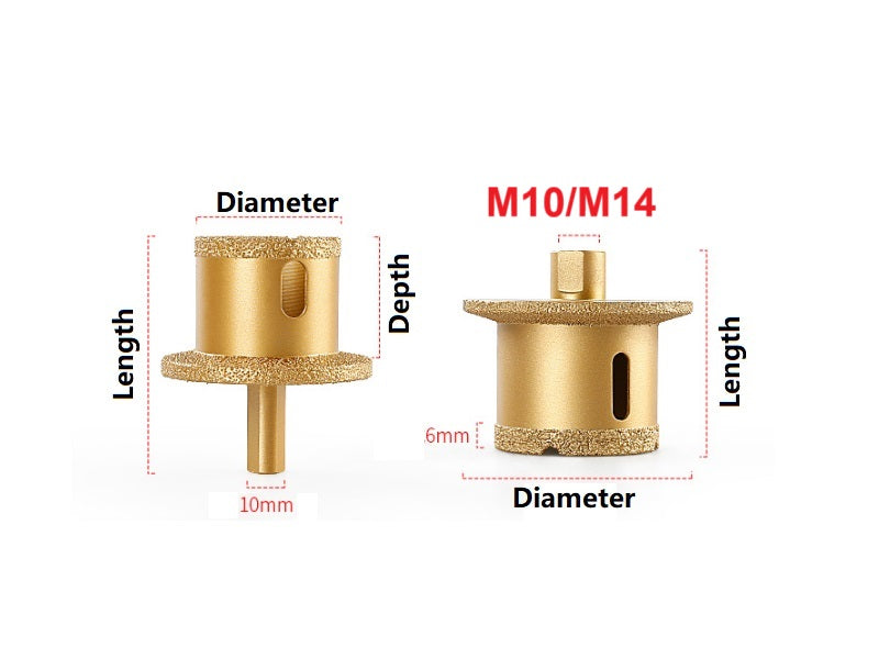 Drilling Bits for Drain Hole--Marble Preferred