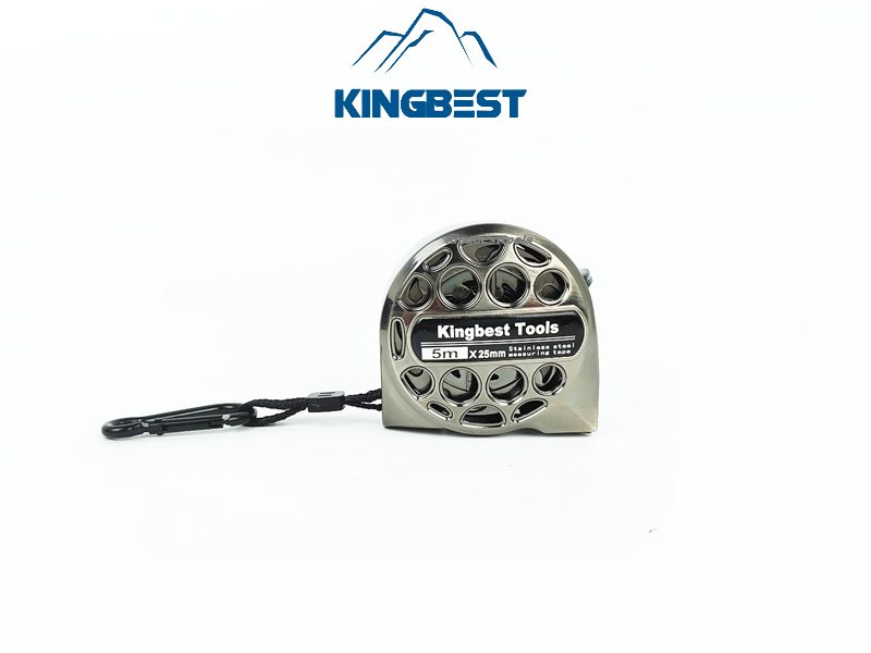 Promotion!Waterproof Stainless Steel Measuring Tape Meter 5M Metal Hollow Tape -Free Shipping To US Mainland Only A01