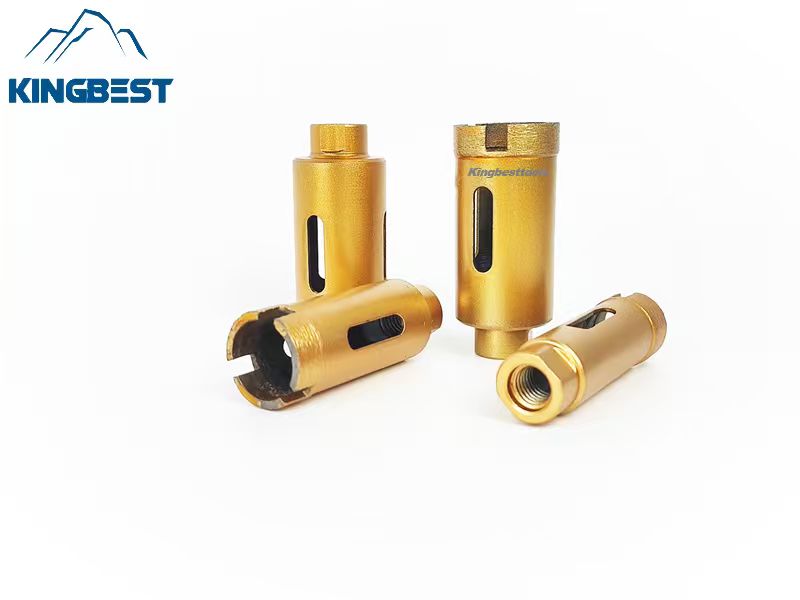 Sintered Diamond Drill Bits Granite Quartz Marble Diamond Bits For Angle Grinder 6mm-85mm Thread M10