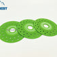 Multi-hole Design Green Cutting Disc For Dekton Porcelain Sintered Stone Super Thin Saw Blade 5"/115mmx22.23mm