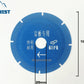 Blue Cutting Discs Diamond Saw Blades Porcelain Discs