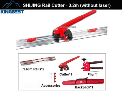 Shijing 3500A Orbital Tile Push Knife Straight Cutting High-precision Manual Cutter Free Shipping A01