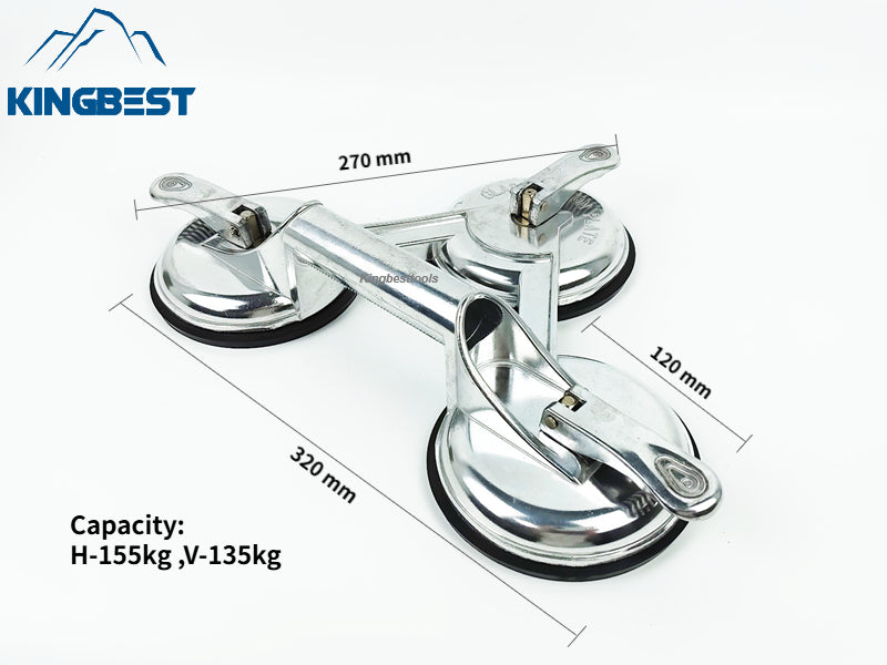 Air Pump Vacuum Suction Cups Sucker Durable Heavy Duty Hand Plate With Handle