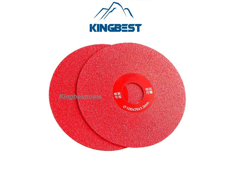 Red Disc For  Porcelain 100mm (10pcs a pack) Cutting Sintered Stone and Dekton- Free Shipping