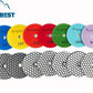 Dry Polishing Pads Granite Marble Pads Grit 50/100/200/400/800/1500/3000#