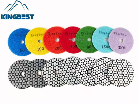 Dry Polishing Pads Granite Marble Pads Grit 50/100/200/400/800/1500/3000#
