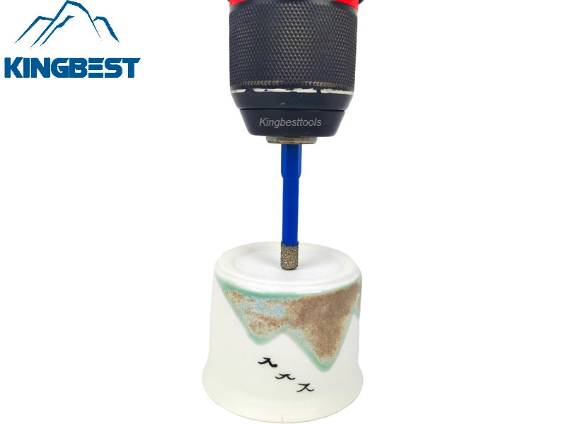 Diamond Drill Bits with Hex Shank Mini Drill Bits Hole Drilling for Ceramics Tiles Porcelain Granite Marble Stone