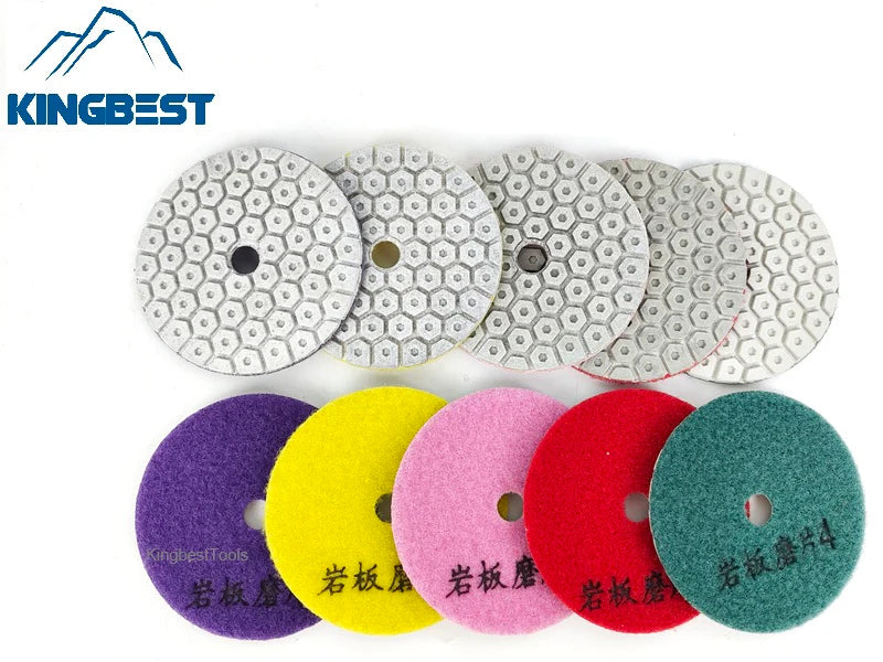 3"  Dry Polishing Pads For Porcelain/Backer for free