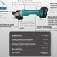 Cordless Angle Grinder Portable Lithium Battery Angle Grinder Grinding Tools Industrial Cutter  Free shipping