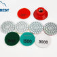 2 inch Wet Polishing Pads Sandpapers ~~Backer for free