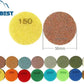2 inch Wet Polishing Pads Sponge Pads Sandpapers For Granite Marble Quartz ~~Backer for free