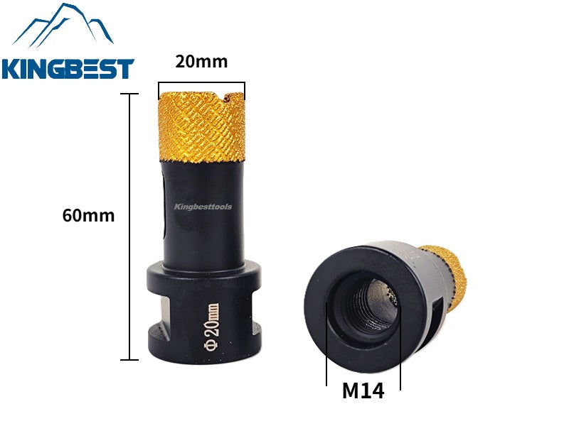 High segment Bits Brazed Diamond Bits Ordered Arrangement Drill Bit Hole Drilling Golden Segment