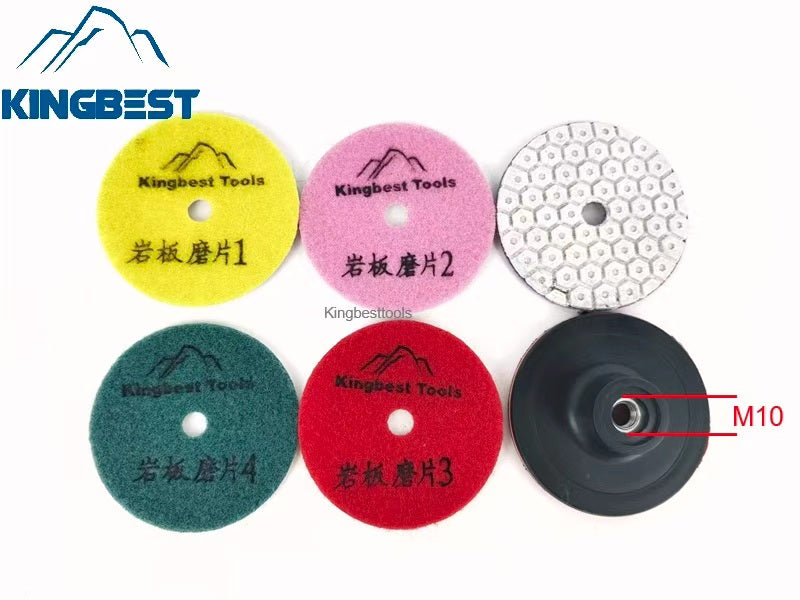 3"  Dry Polishing Pads For Porcelain/Backer for free