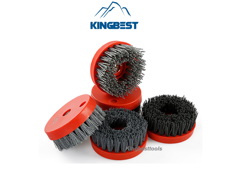 Round Antique Brush Stainless Steel Rope Grinding Brushes Renovation Brushes Stone Cleaning Tools