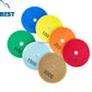 Fast Speed Polishing Pads Dry Pads Granite Marble Pads Stone Abrasive 7 steps 50/100/200/400/800/1500/3000#