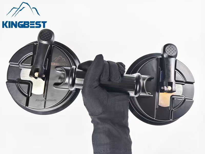 2 cups Suction Lifter Powerful Suction Cups Suction Plates Tiling Tools