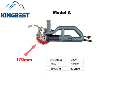 Grooving Machine Slotting Machine Concrete Groover Wall Chaser Wall Cutting Machine  Free Shipping to US Mainland Only A01