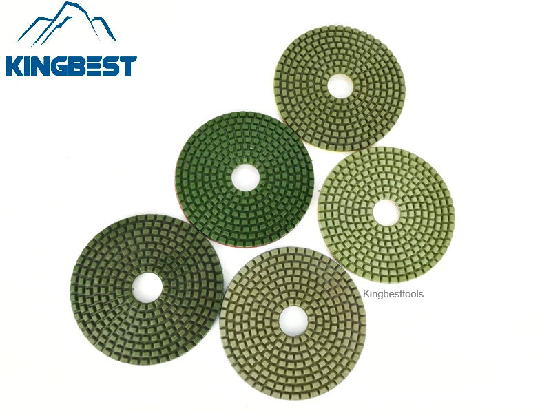 125mm 5 inch KGS Polishing Pads Wet Polishing Pads Stone Abrasive Diamond Discs Marble Pads Quartzite Pads