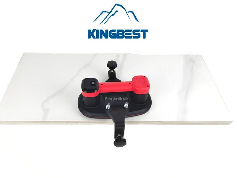 Battery Suction Cups with Clips Tile Lifting Tools Tile Setter Vacuum Suction Cups for Smooth Surface Free shipping