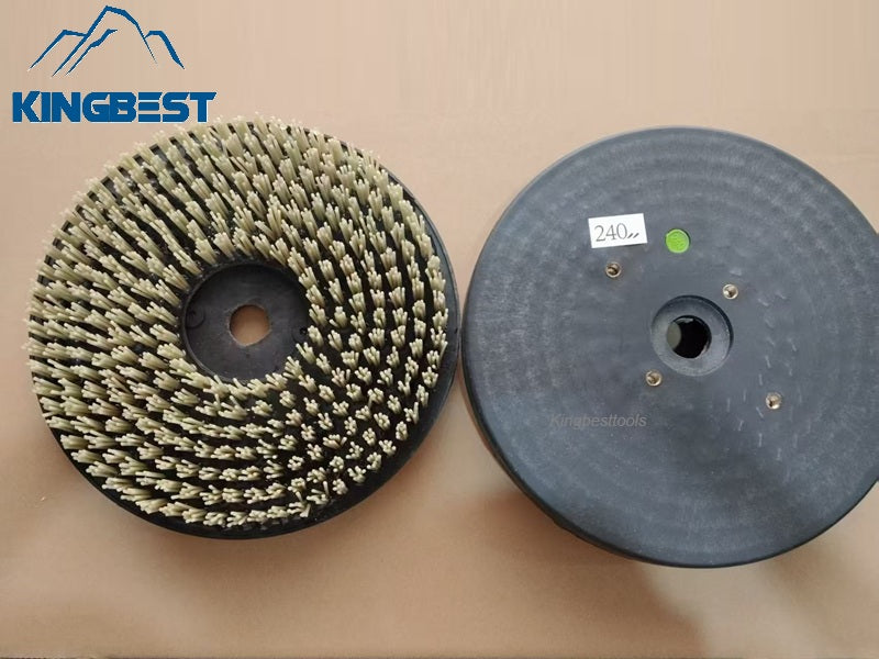 Diamond Brush for Leather Finish Stone Leather Brushes for Granite Stone Marble Floor Cleaning Stone Brushes Stone Abrasive Tools