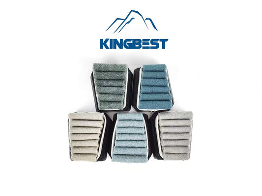 Frankfurt Sponge Brush Horseshoe-shaped Brush Polishing Brush Matte Surface Abrasive Fiber Brush