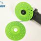 Multi-hole Design Green Cutting Disc For Dekton Porcelain Sintered Stone Super Thin Saw Blade 5"/115mmx22.23mm