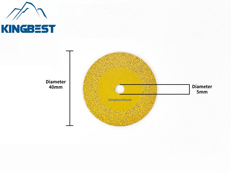 Golden Mini Cutting Blade Diameter 40mm (30pcs + 4rods = 1 pack) - Free Shipping