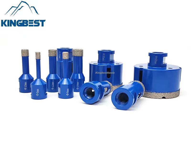 Diamond Core Drill Bit Set  10 pcs ~Free Shipping to US Mainland Only A01