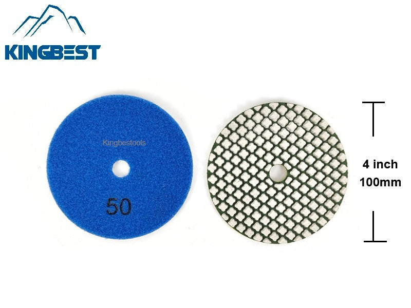 Fast Speed Polishing Pads Dry Pads Granite Marble Pads Stone Abrasive 7 steps 50/100/200/400/800/1500/3000#