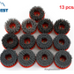 Round Antique Brush Stainless Steel Rope Grinding Brushes Renovation Brushes Stone Cleaning Tools