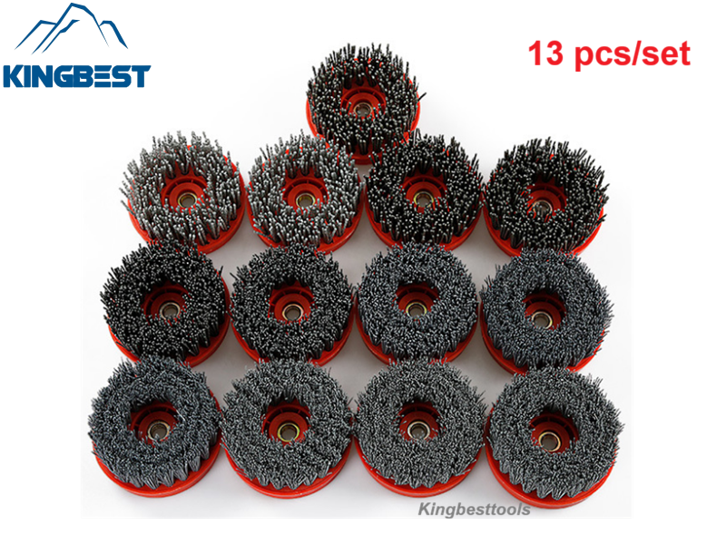 Round Antique Brush Stainless Steel Rope Grinding Brushes Renovation Brushes Stone Cleaning Tools