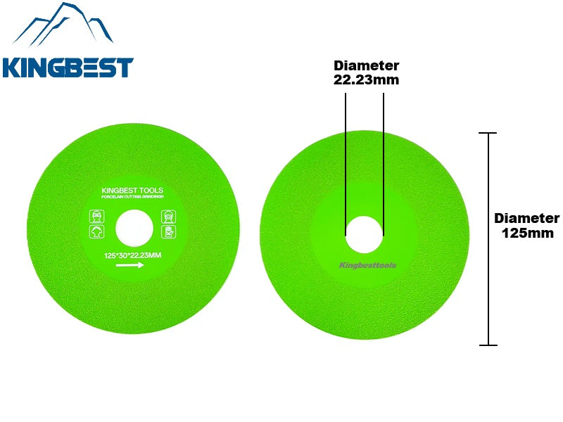 Widen Blade Green Disc For Porcelain Cutting Grinding  100/115/125mm