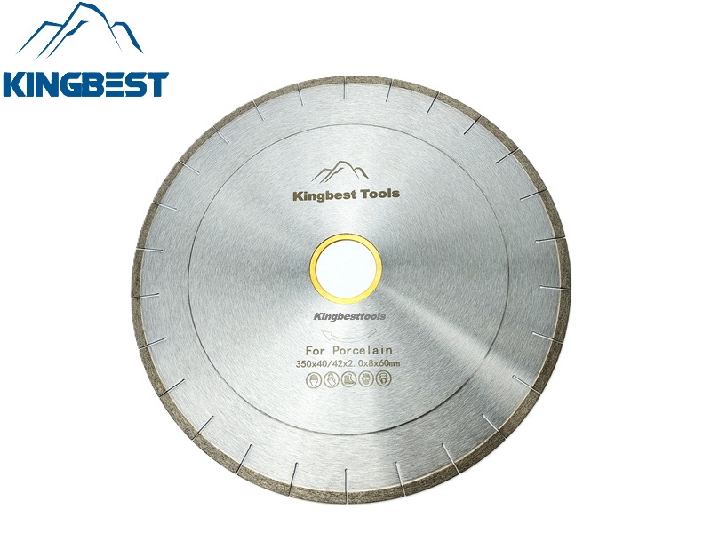 Diamond Big Saw Blades CNC Cutting Blades Stone Blades Standard and Silent Big Cutting Discs for Porcelain/Marble/Granite/Quartz 350mm