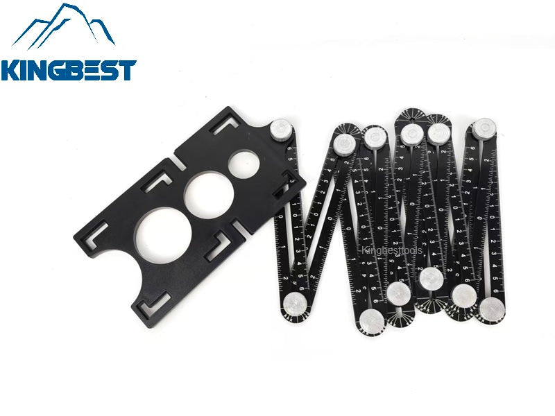 Universal Hole Positioner Locator with 12-Fold Ruler Irregular Shapes Tools Free Shipping
