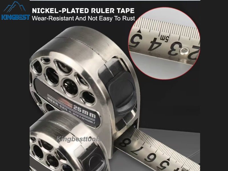 Promotion!Waterproof Stainless Steel Measuring Tape Meter 5M Metal Hollow Tape -Free Shipping To US Mainland Only A01