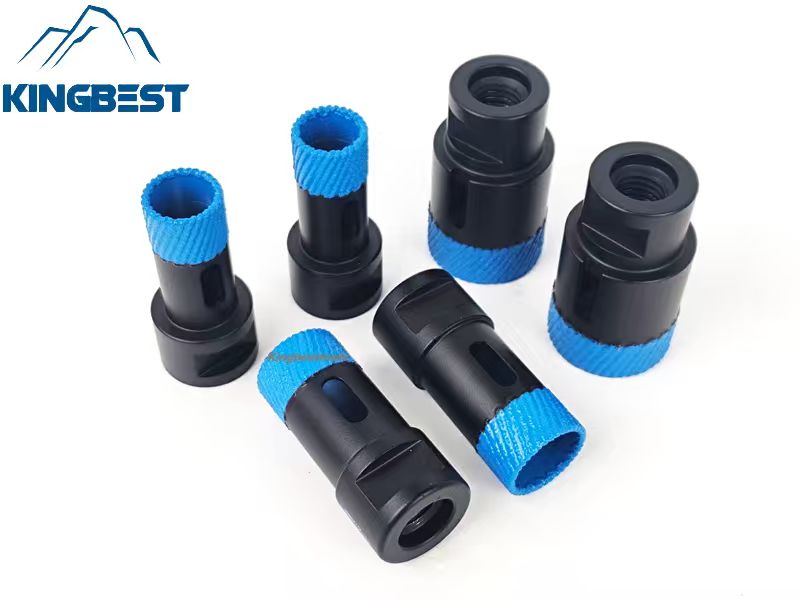 High segment Bits Brazed Diamond Bits Ordered Arrangement Drill Bit Hole Drilling Blue Segment