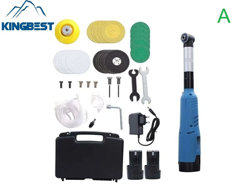 Electric Grinder Elbow Angle Grinder with Lithium Battery Right-angle Engraving Machine -Free Shipping