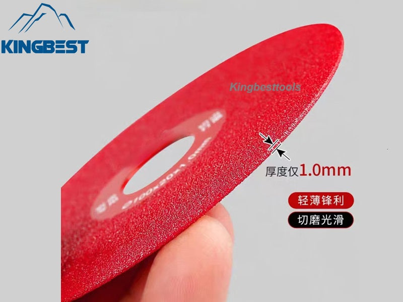 Red Disc For  Porcelain 100mm (10pcs a pack) Cutting Sintered Stone and Dekton- Free Shipping