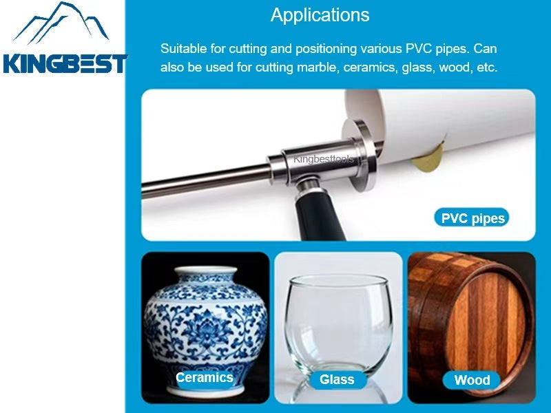 Promotion! Pipe Cutting Positioning Pipe locator  Adjustable Extension Connecting Rod Cutting Pipe PVC  Free Shipping Cost