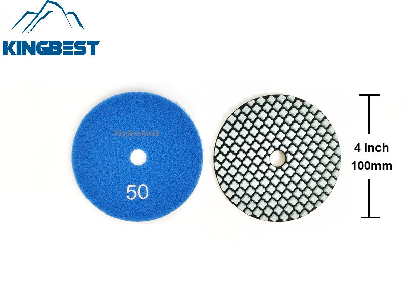 Quick Speed Polishing Pads Dry Pads Granite Marble Pads Sanding Discs Grit 50/100/200/400/800/1500/3000#