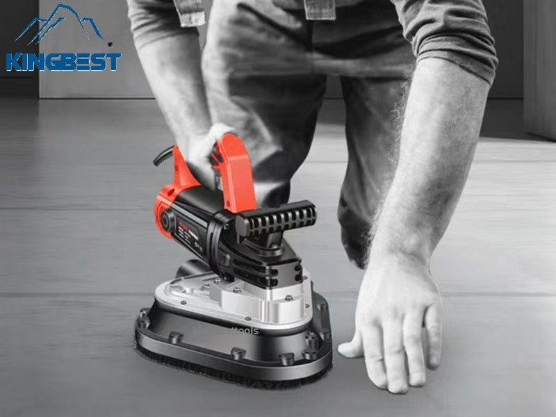 Promotion! 3-Head Floor Grinder Concrete Cement Floor Grinder Terrazzo Grinding polisher Six-Speed Dust-free Machine for Floor Renovation Grinder Free Shipping