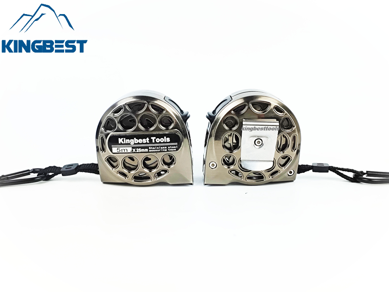 Promotion!Waterproof Stainless Steel Measuring Tape Meter 5M Metal Hollow Tape -Free Shipping To US Mainland Only A01