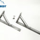 Stainless Steel Support Foldable Bracket for Tables Shelves Cupboard Wardrobe