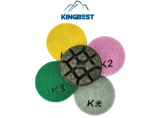 4 Steps Dry Grinding Discs For Concrete Floor