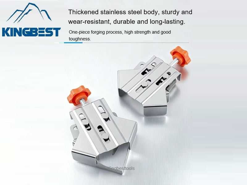 Woodworking Corner Clamp Stainless Steel Adjustable 90 Degree Right Angle Clamps