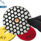 Dry Pads for Stone Super Fast 4 Steps Thicknessed Dry Polishing Pads 80mm
